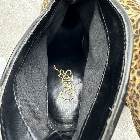 Carlos Santana Women's Ankle Boot Pizazz Bootie Animal Leopard Print 7M - Picture 8 of 11